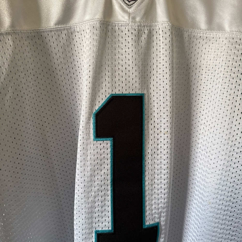 Men’s Nike Cam Newton #1 Carolina Panthers NFL Football Jersey Sz 50 - RARE - Picture 2 of 6